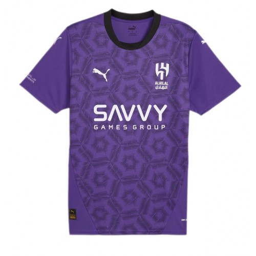 Echipament fotbal Al-Hilal Neymar Jr #10 Tricou Treilea 2024-25 maneca scurta Echipament fotbal Al-Hilal Neymar Jr #10 Tricou Treilea 2024-25 maneca scurta